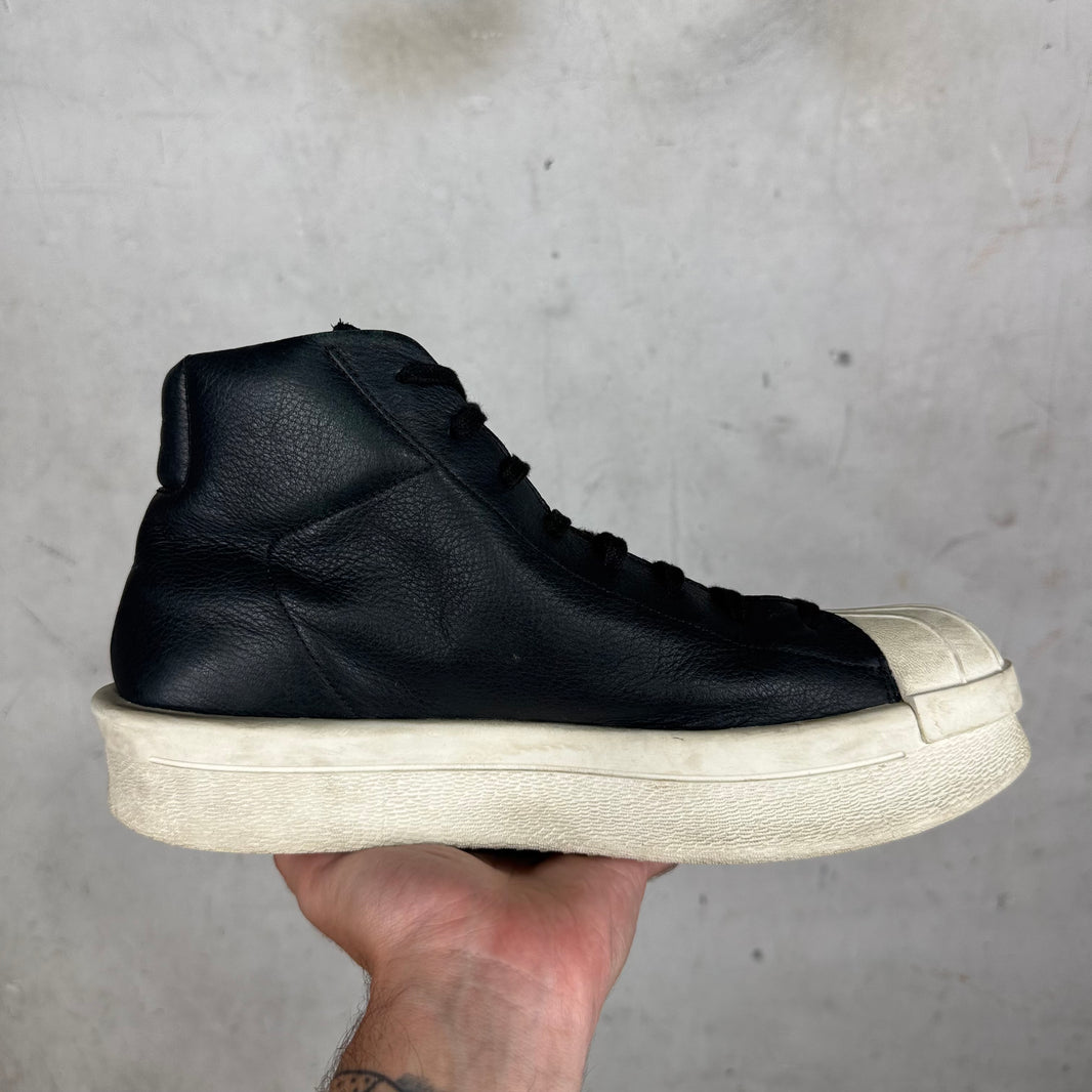Rick Owens x Adidas Calfskin Mastadon Sneakers