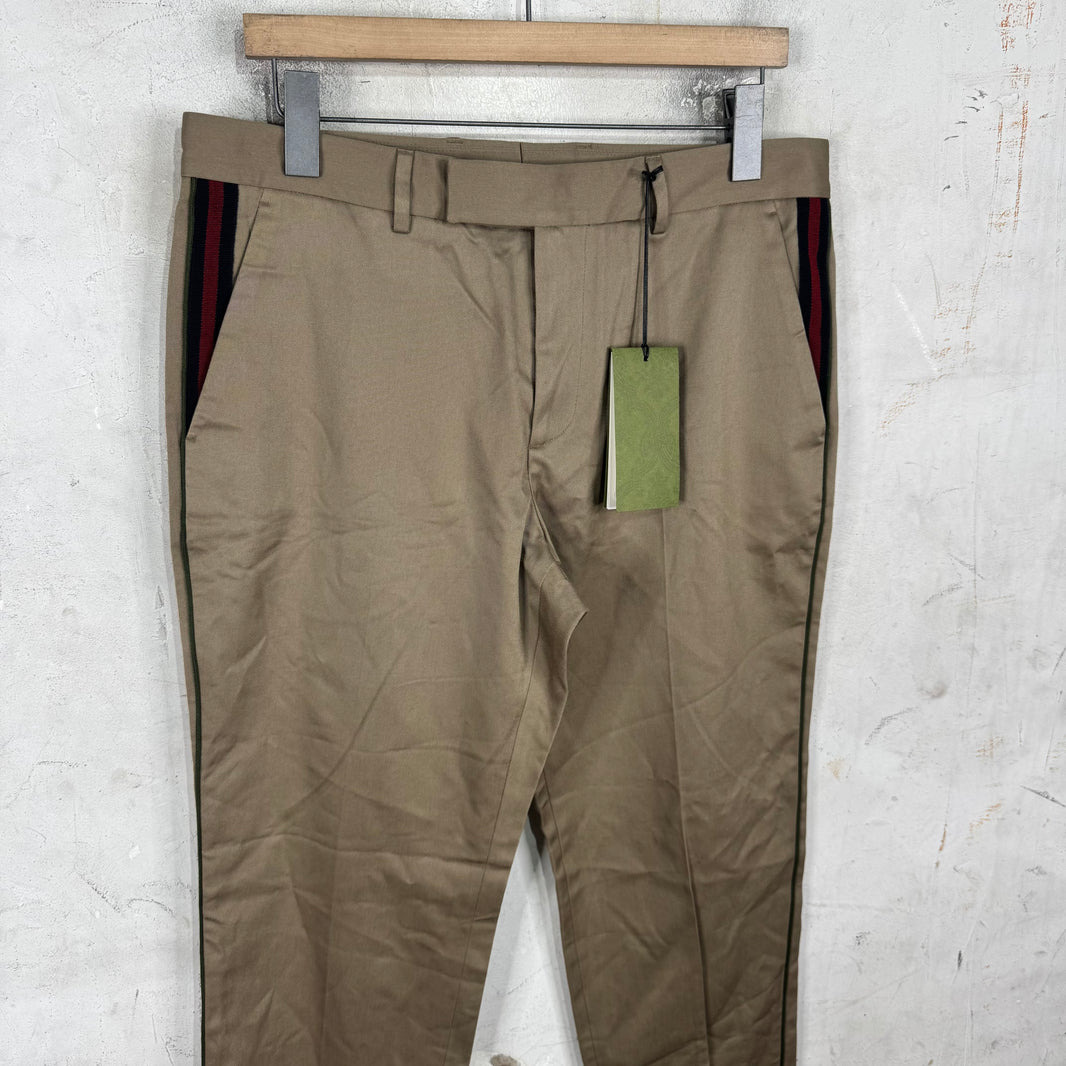 Gucci Striped Trousers