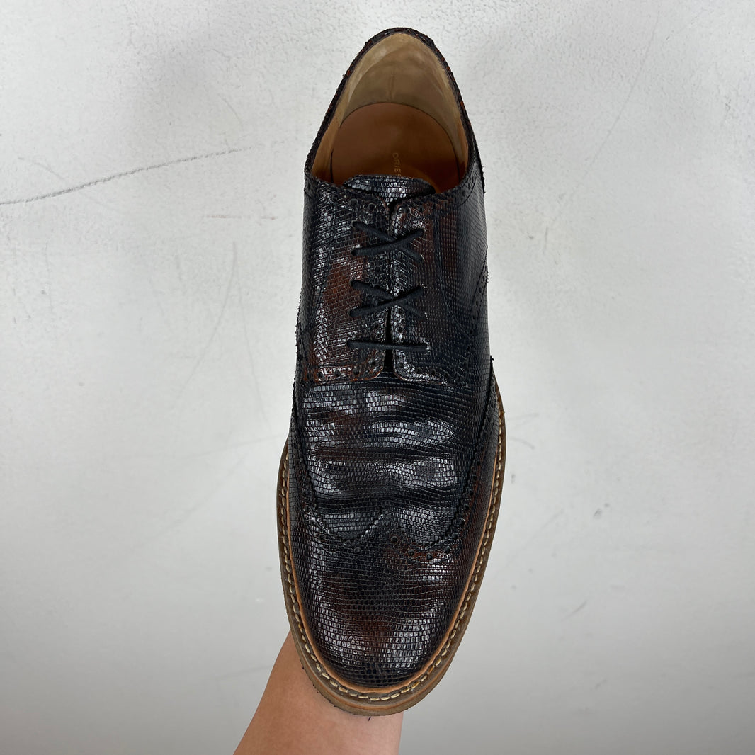 Dries Van Noten Brown Wingtip Derbys