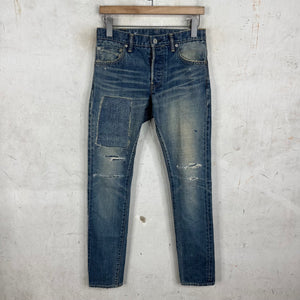 Visvim Social Scrupture Repaired Slim Jeans