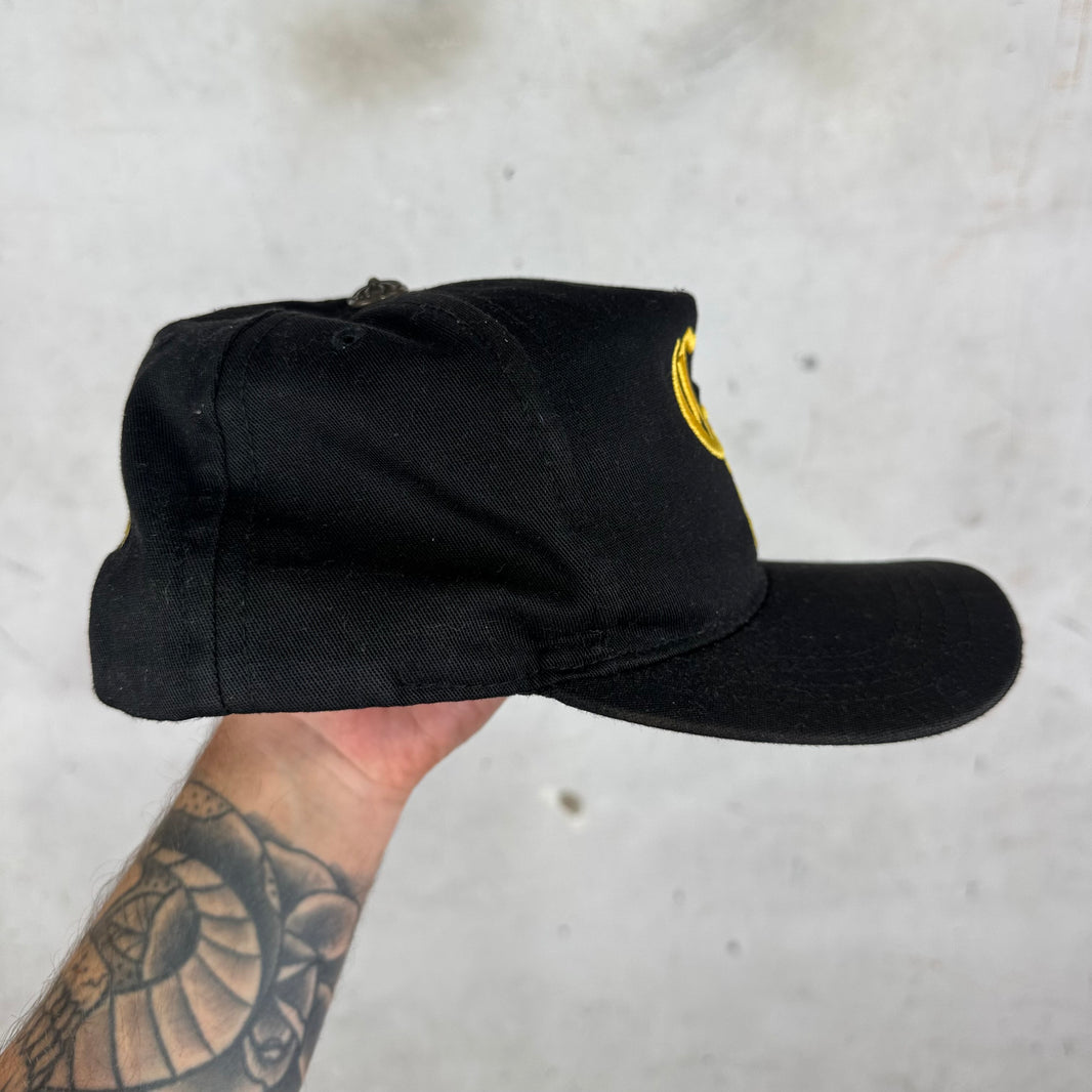 Chrome Hearts Black Yellow CH Baseball Hat