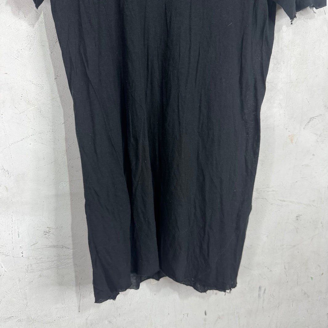 Rick Owens Tecuatl Sheer Asymetrical Shirt