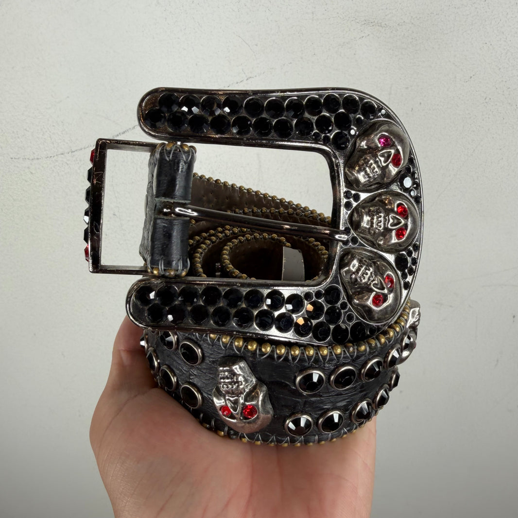 B.B. Simon Skull Belt