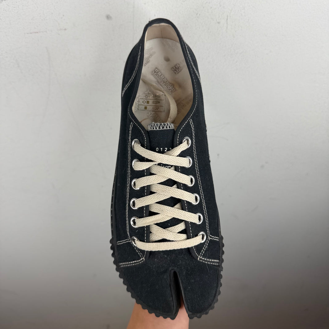 Margiela Black Tabi Sneakers