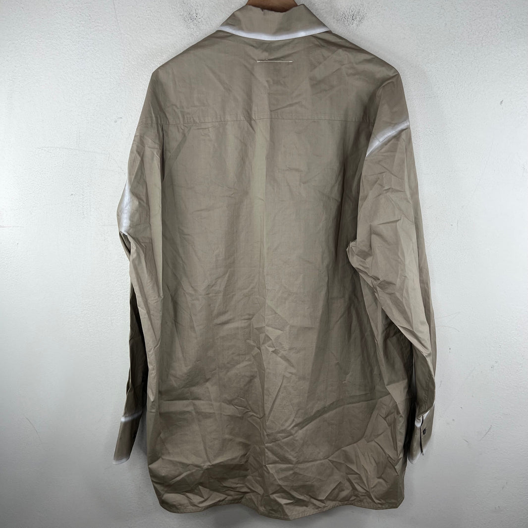 Margiela Beige Worn Effect L/S Shirt
