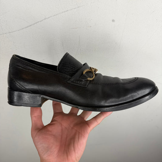 Gucci Twisted Horsebit Loafers