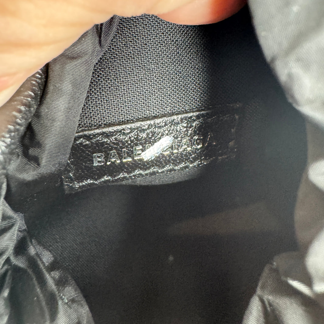 Balenciaga Round Leather Side Bag