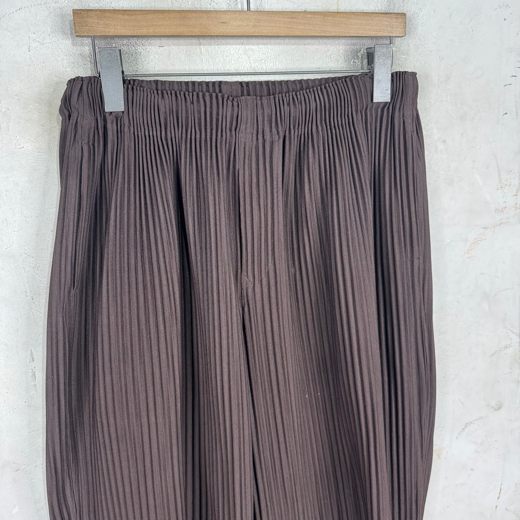 Issey Miyake Homme Plisse Brown Balloon Pants