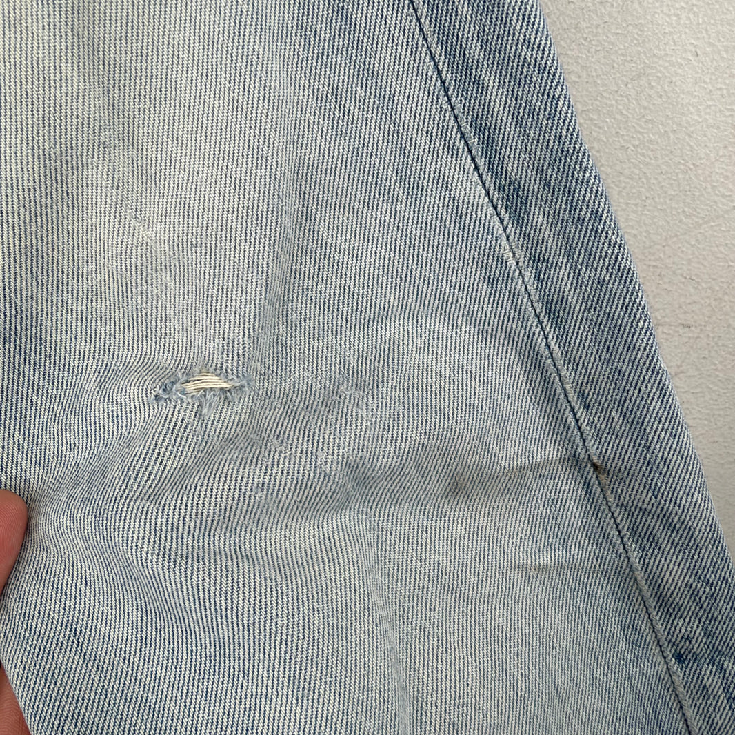 Saint Laurent D18 Blue Distressed Jeans