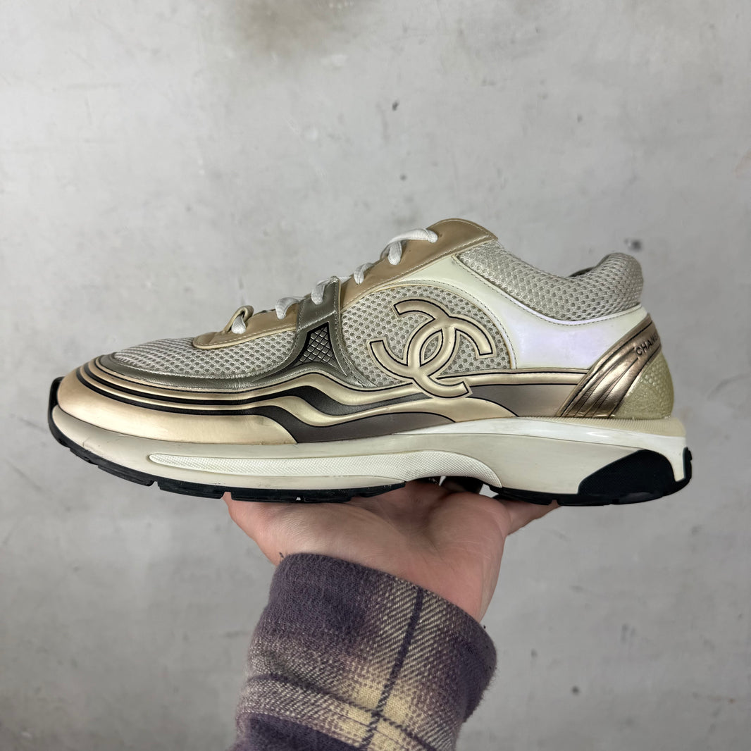 Chanel CC Runner Gold Laminate