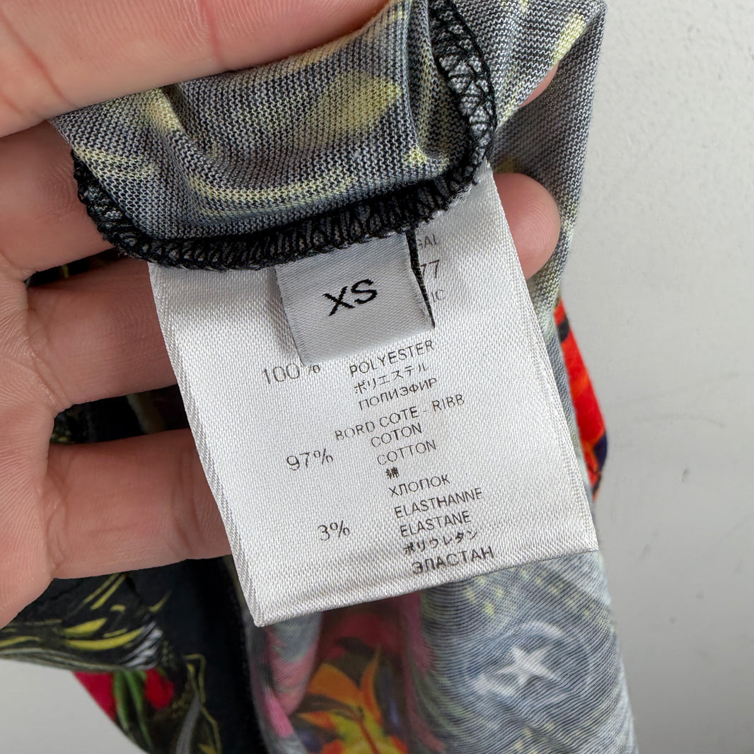 Givenchy Floral Birds Of Pray Black T-Shirt