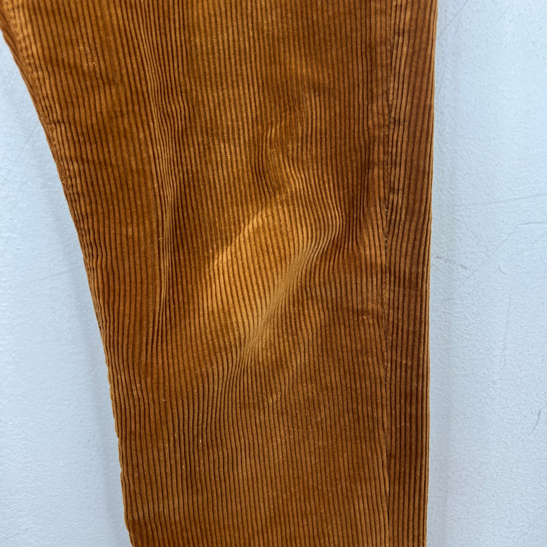 Saint Laurent Brown Corduroy D02 Pants
