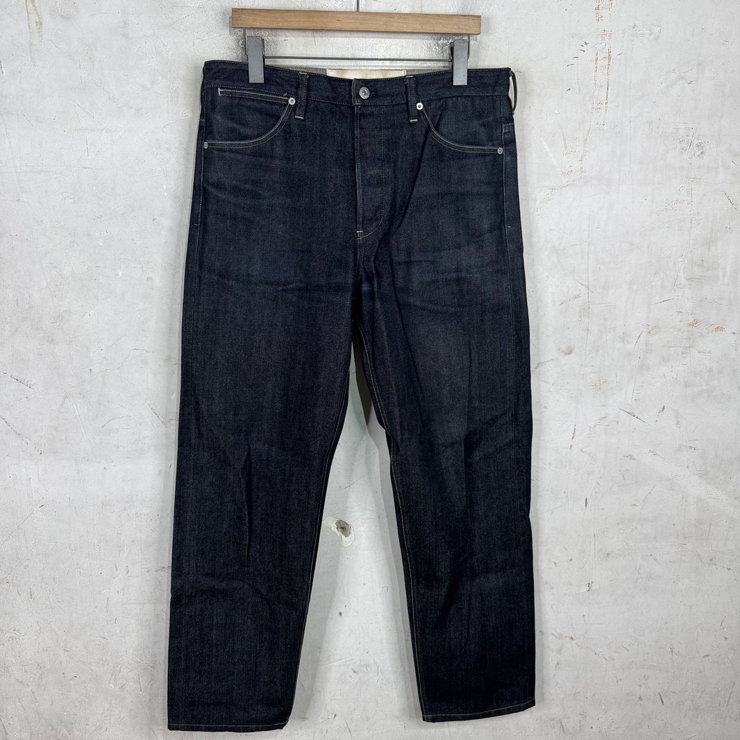 Jil Sander Button Fly Raw Denim Jeans