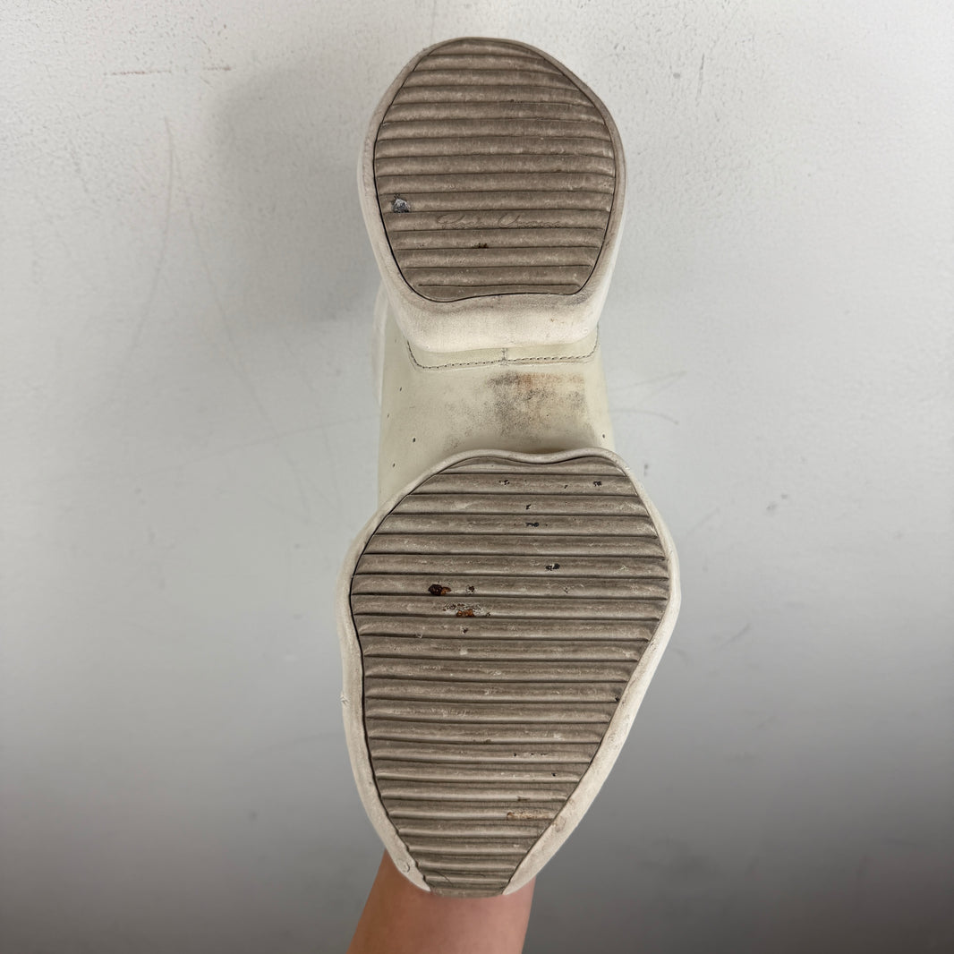 Rick Owens Adidas White Runner Sneakers