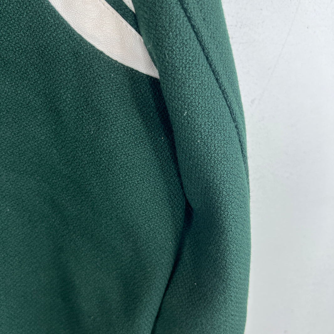 Saint Laurent Forest Green Teddy Jacket