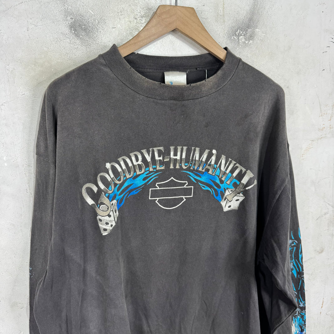Saint Michael Goodbye Humanity L/S T-Shirt