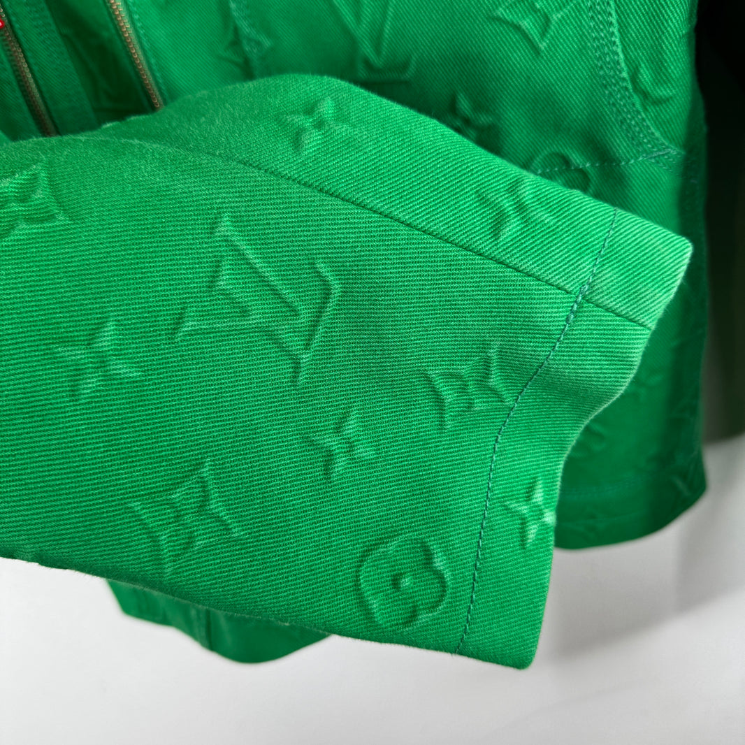 Louis Vuitton Green Monogram Work Jacket