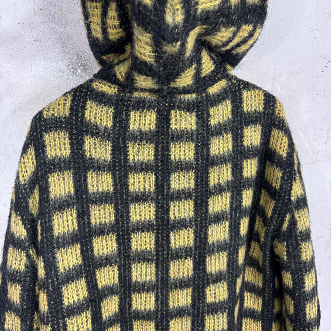 Marni Fuzzy Wuzzy Zip Up Hoodie