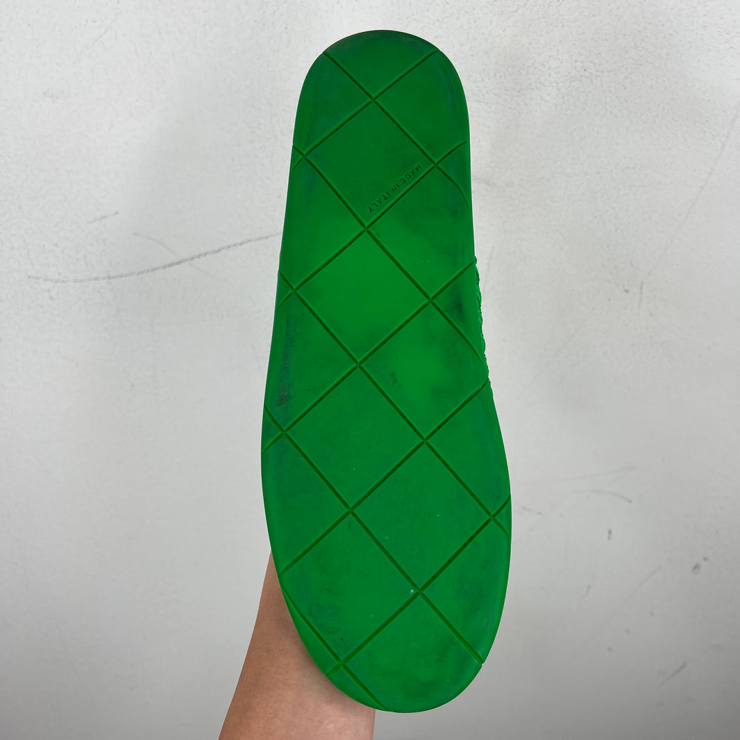 Bottega Veneta Green Plat Grass Slip On Sneakers