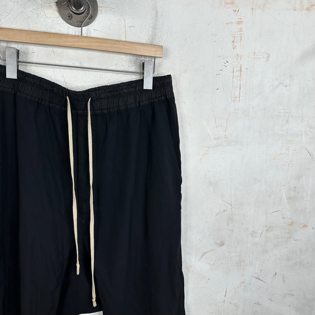 Rick Owens Wool Mix Wide Capri Trouser