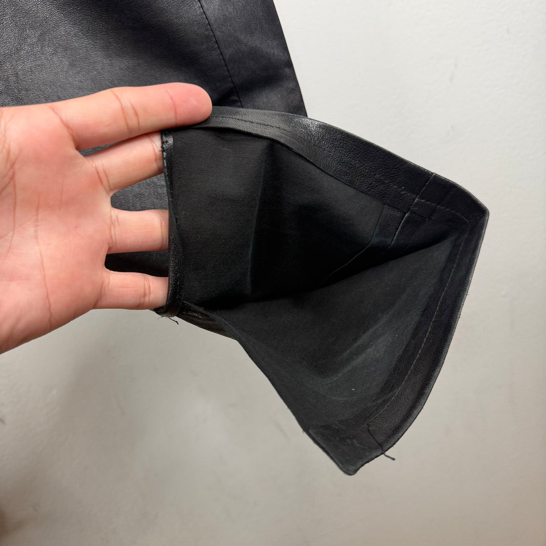 Amiri Leather Slim Pants