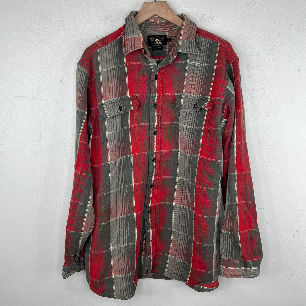 RRL Red/Gray Flannel