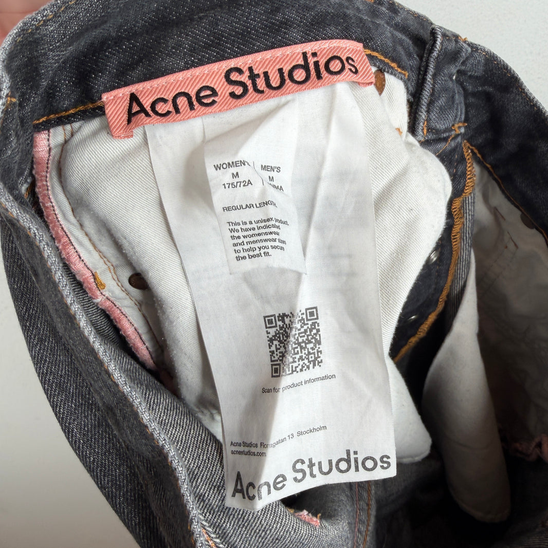 Acne Studios 1981 Black Trafalgar Jeans