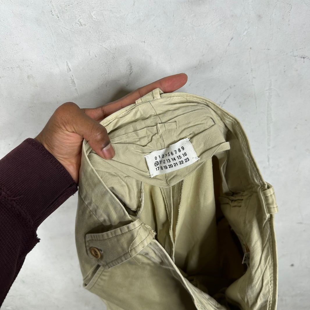Margiela Beige Straight Pants