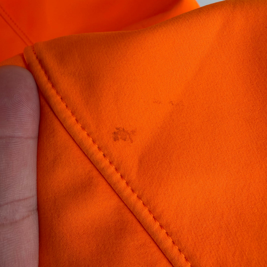 Stone Island Orange Hooded Track Jacket