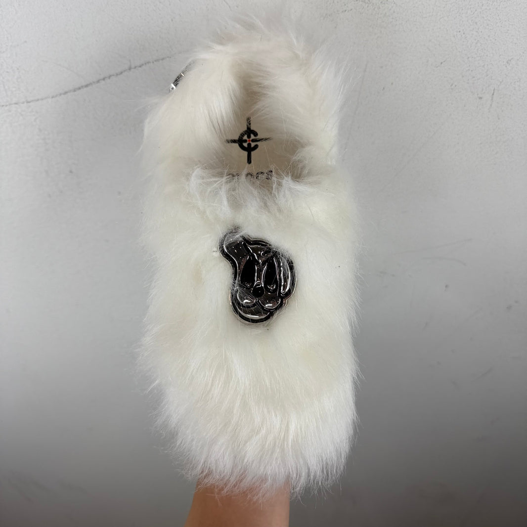 Chito Croc Furry Sandals