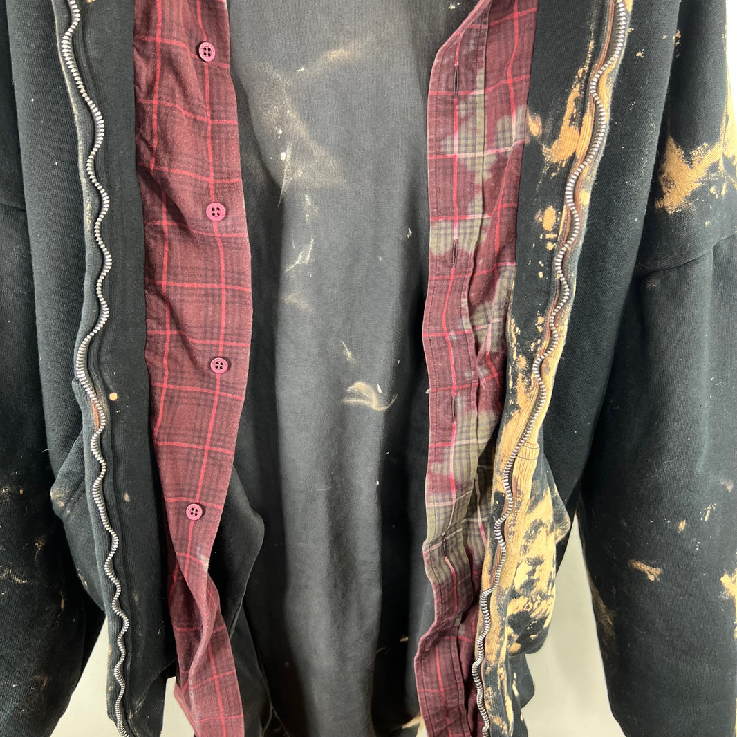 Balenciaga Bleached Unity Sports Icon Layered Hoodie