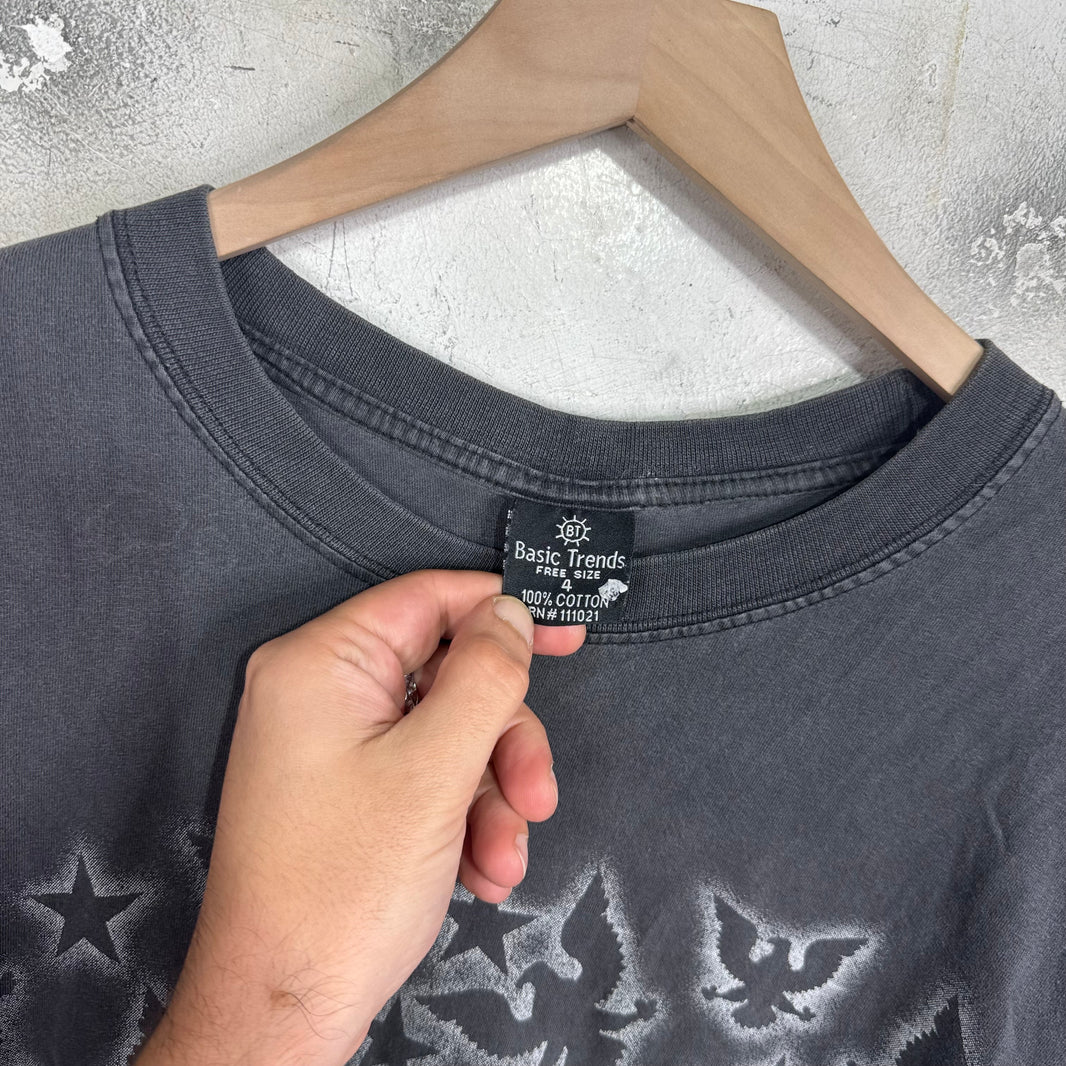 Vintage Dispet Bird Gang Smoked LS T-Shirt