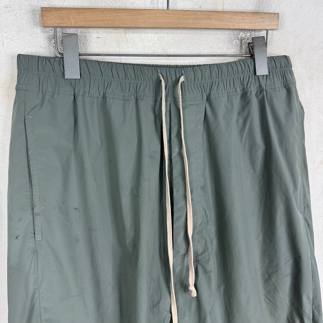 Rick Owens  Dirt Sage Dropcrotch Nylon Shorts