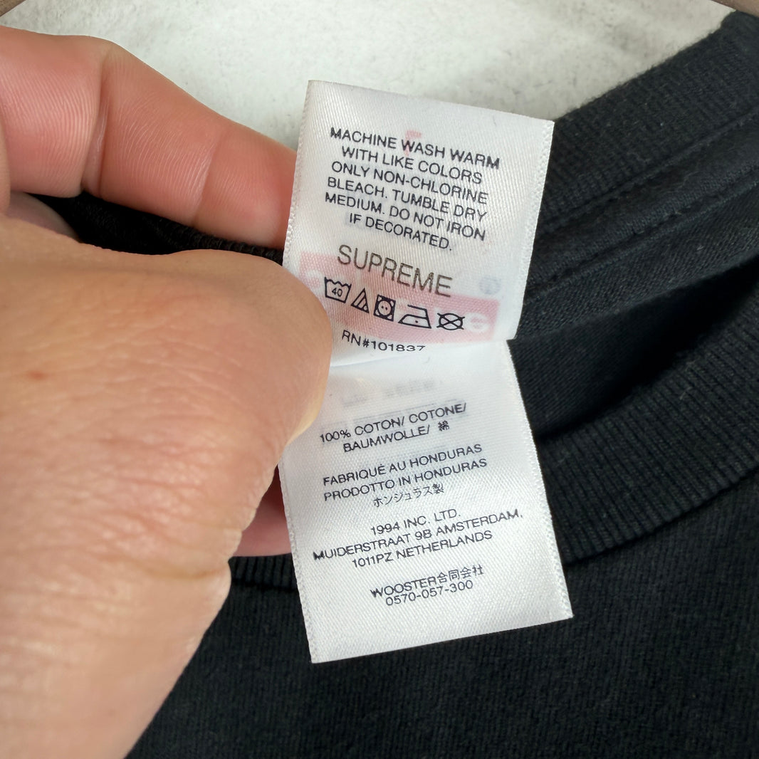Supreme Black Arabic Box Logo T-Shirt