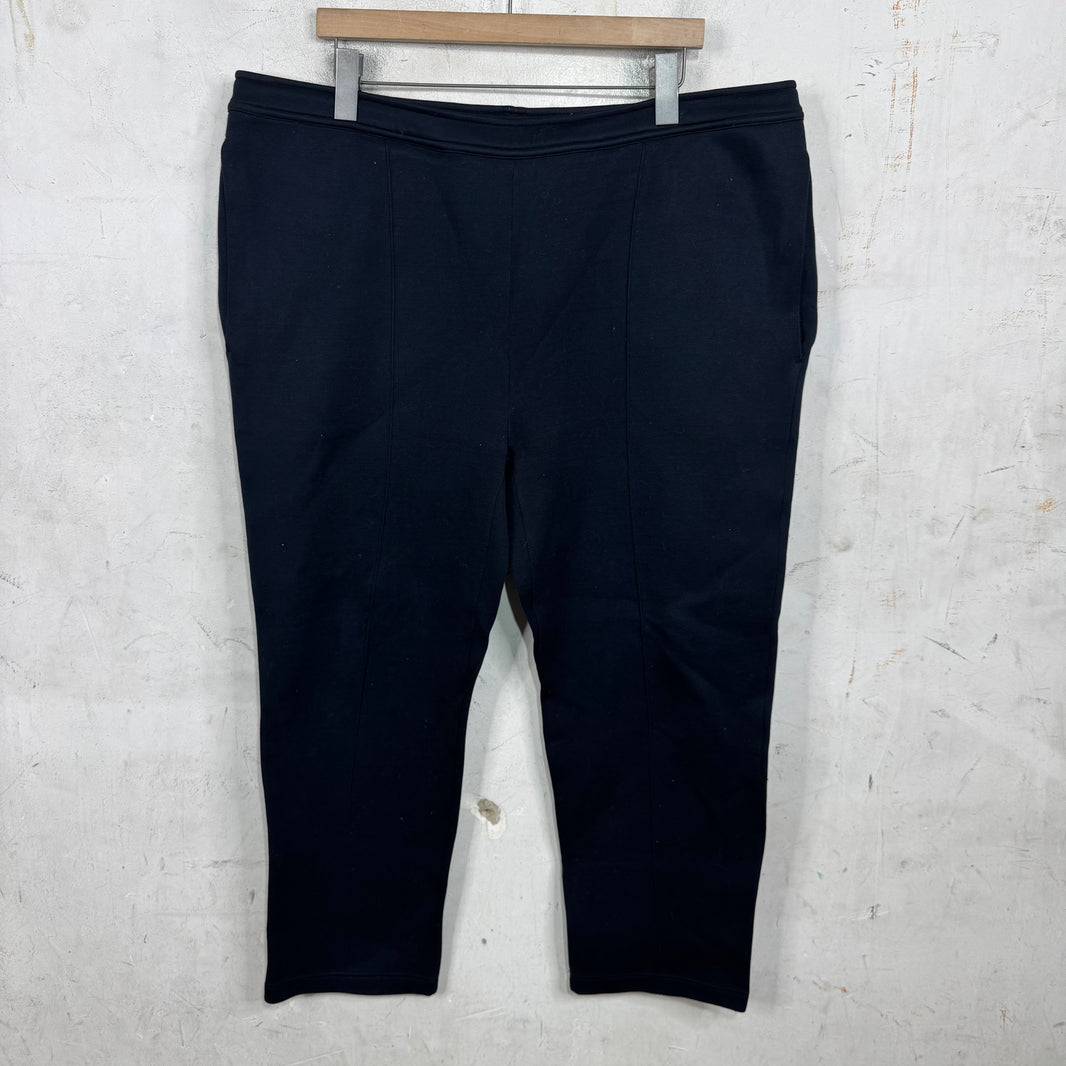 Prada Navy Pleated Sweatpants