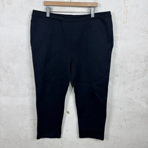 Prada Navy Pleated Sweatpants