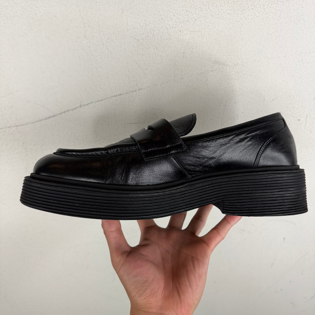 Marni Square Chunky Sole Penny Loafers