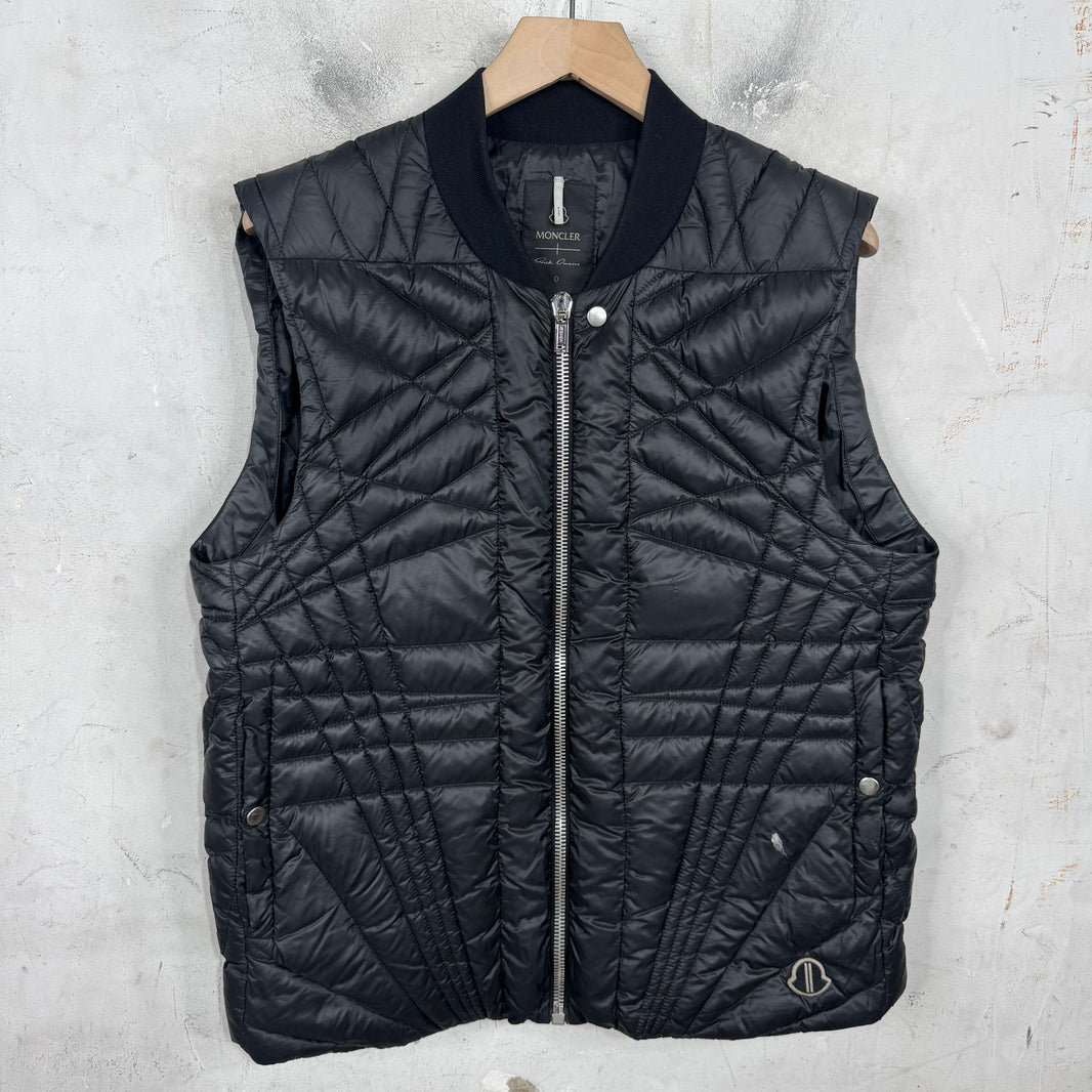 Rick Owens x Moncler Megapenta Flight Gillet Vest