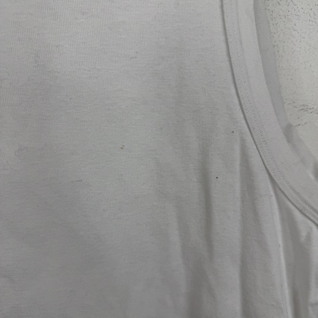 Prada White Badge Tank Top