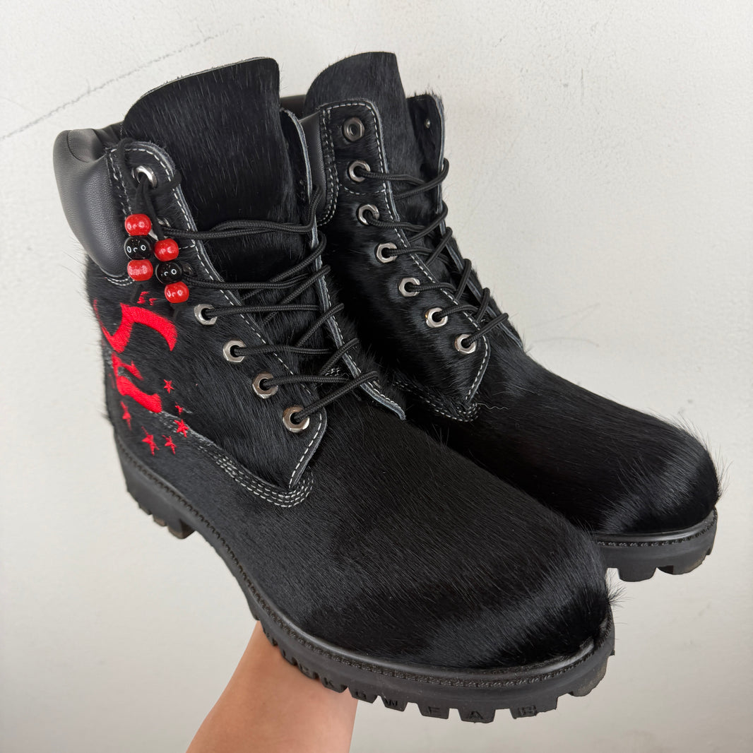 Sicko Hiking Ponyhair Boots