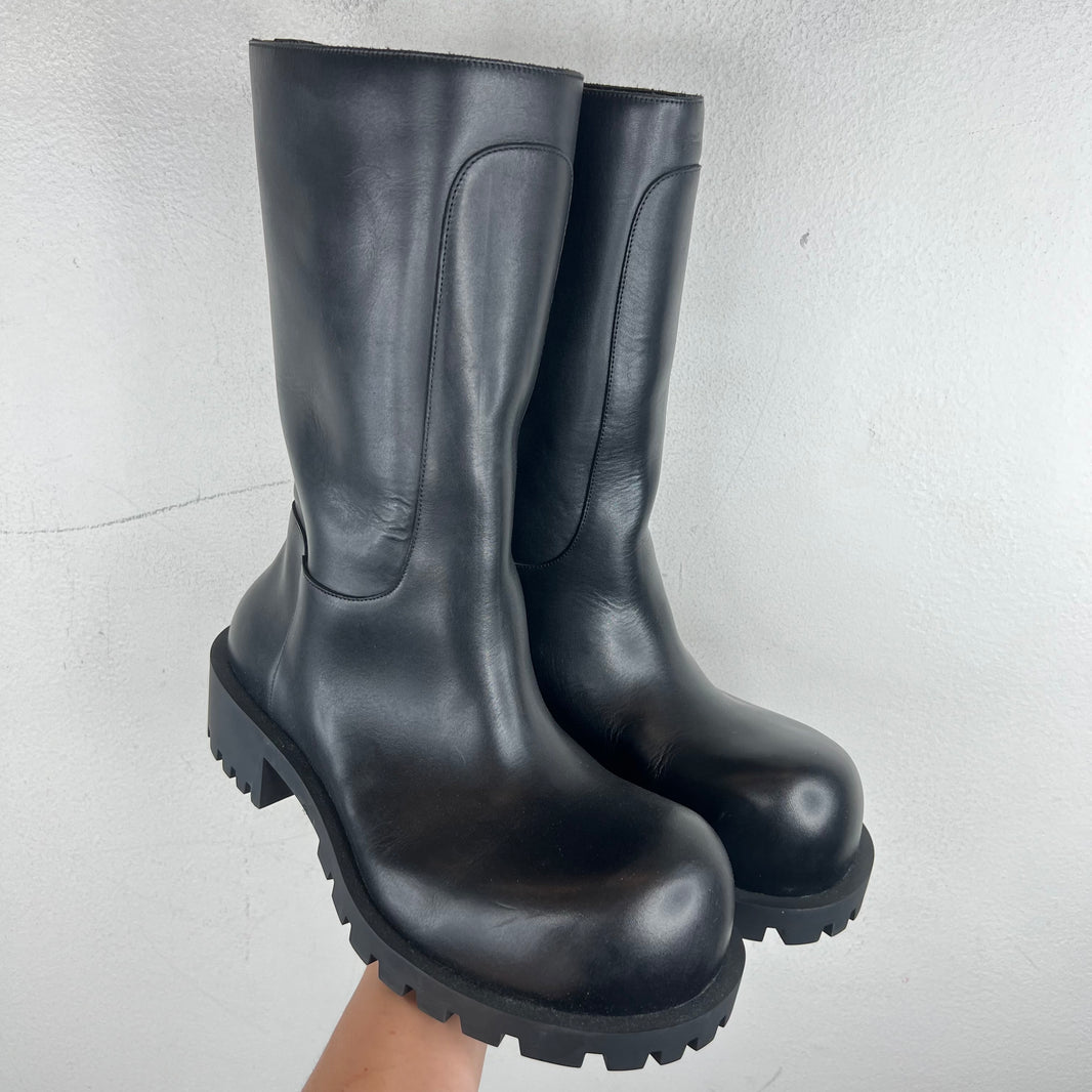 Balenciaga Leather Hummer Boots