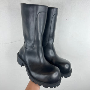 Balenciaga Leather Hummer Boots