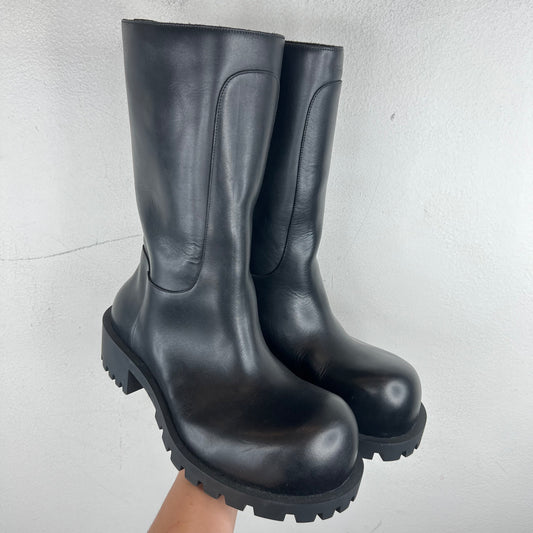 Balenciaga Leather Hummer Boots