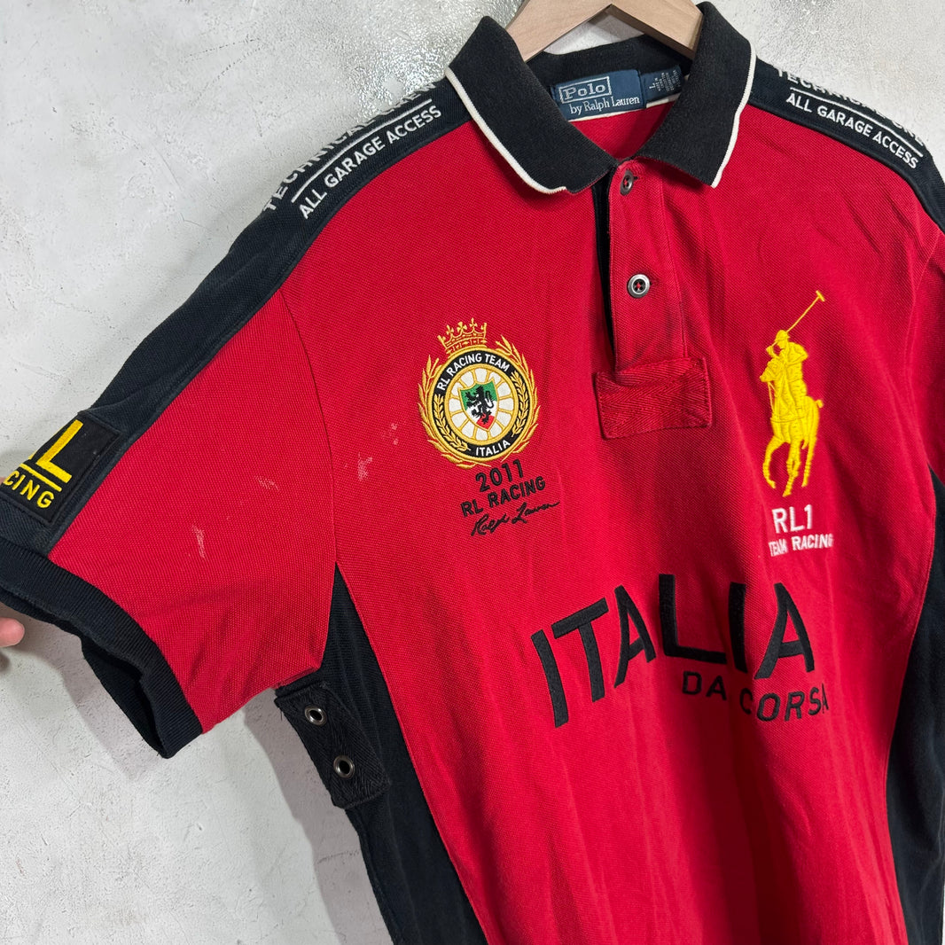 Ralph Lauren Red Italia Polo