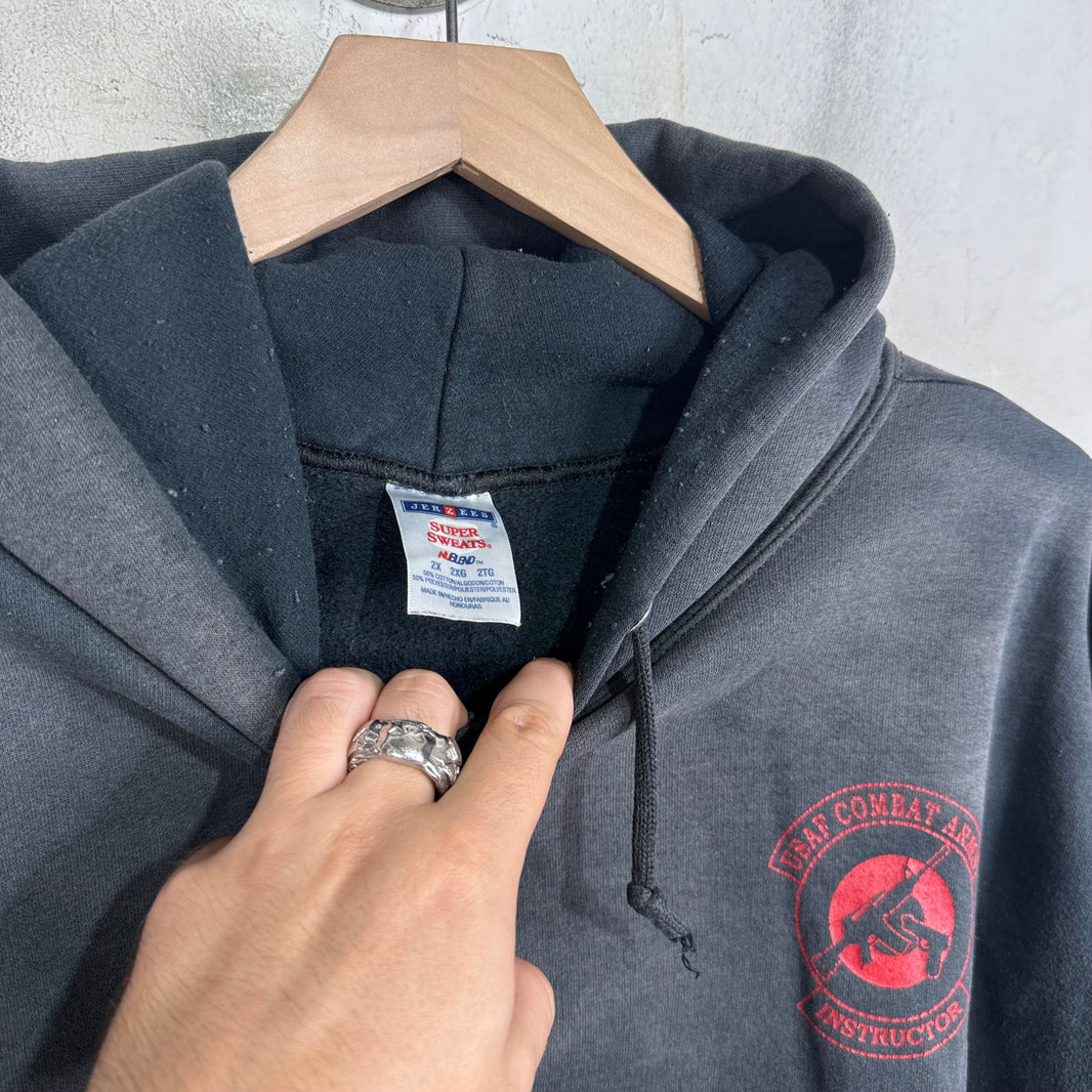 Vintage Faded Combat Arms Instructor Hoodie