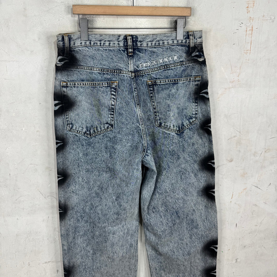 Stussy x Dries Van Noten Stencil Jeans
