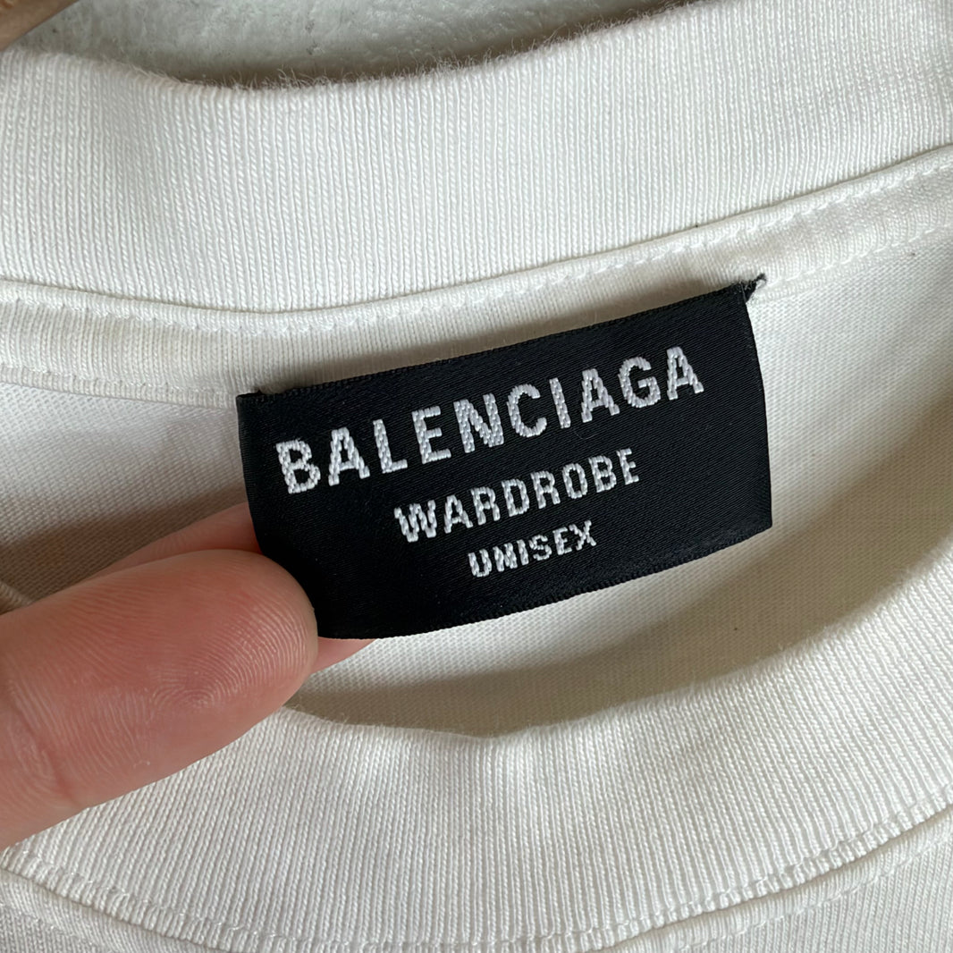 Balenciaga Sporty B Crest T-Shirt