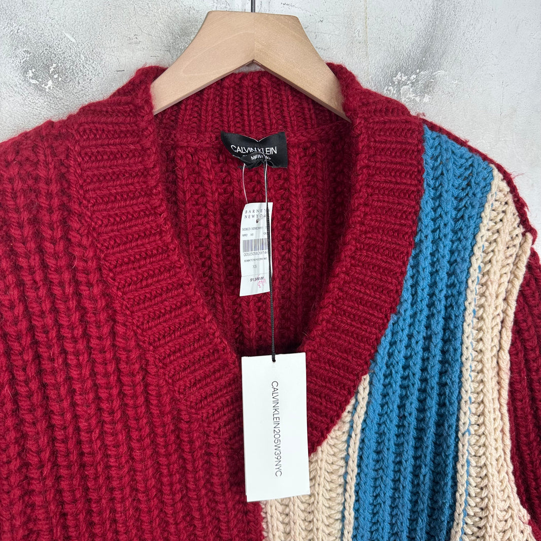 Calvin Klein 205W39NYC V-Neck Heavy Sweater