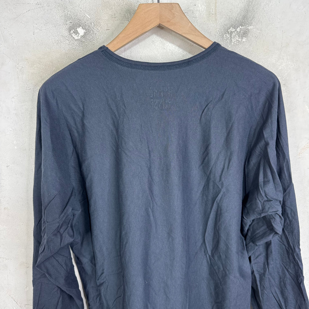 Issey Miyake Homme Plisse Navy L/S T-Shirt