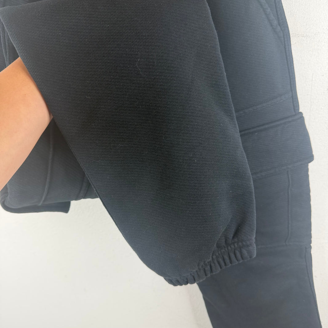 Off White Cargo Sweatpants